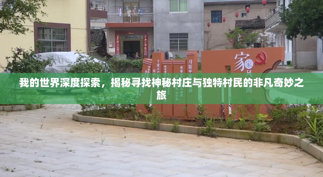 我的世界深度探索，揭秘寻找神秘村庄与独特村民的非凡奇妙之旅