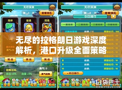 无尽的拉格朗日游戏深度解析，港口升级全面策略与技巧攻略