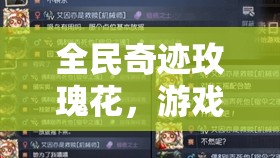 全民奇迹玫瑰花，游戏中的独特情感传递与高效社交神器