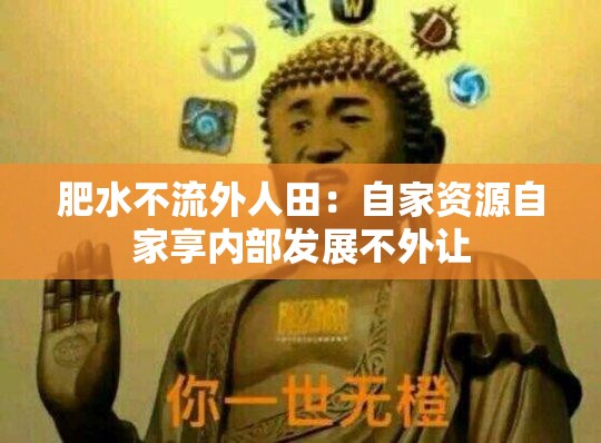 肥水不流外人田：自家资源自家享内部发展不外让