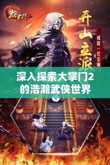 深入探索大掌门2的浩瀚武侠世界，揭秘游戏内所有章节数量与精彩内容