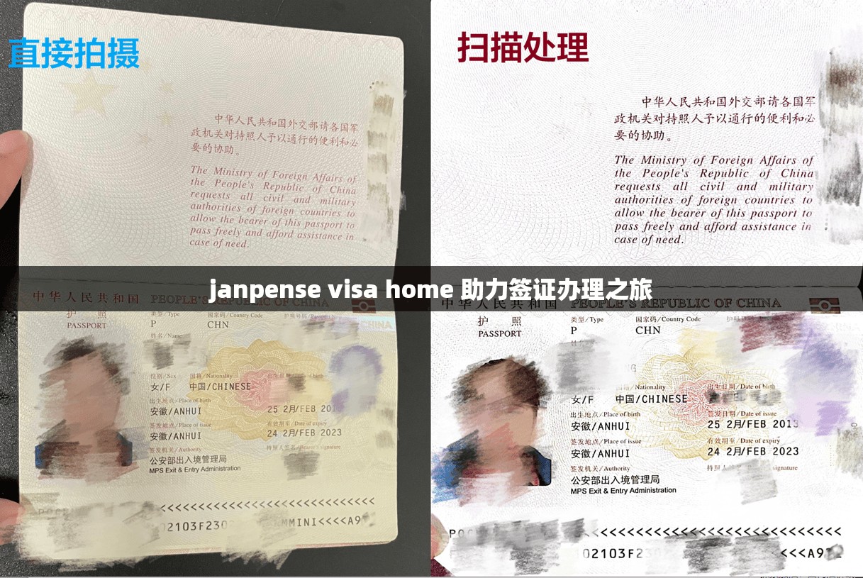 janpense visa home 助力签证办理之旅