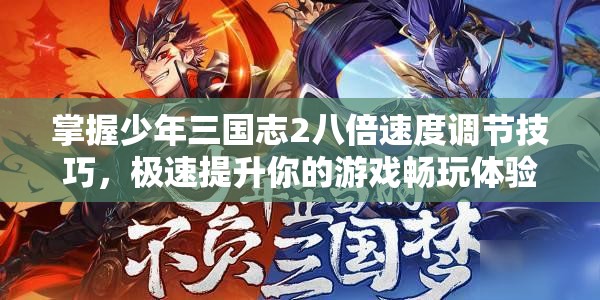 掌握少年三国志2八倍速度调节技巧，极速提升你的游戏畅玩体验