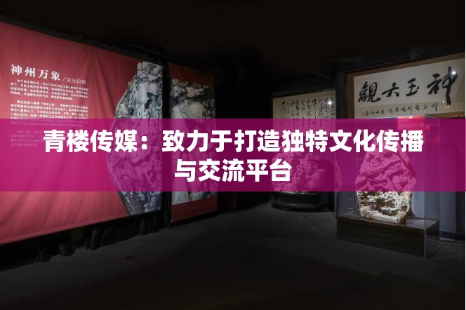 青楼传媒：致力于打造独特文化传播与交流平台