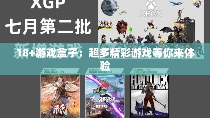 18+游戏盒子：超多精彩游戏等你来体验