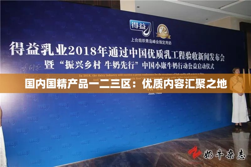 国内国精产品一二三区：优质内容汇聚之地
