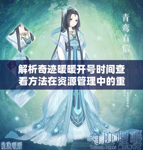 解析奇迹暖暖开号时间查看方法在资源管理中的重要性及其实施高效策略