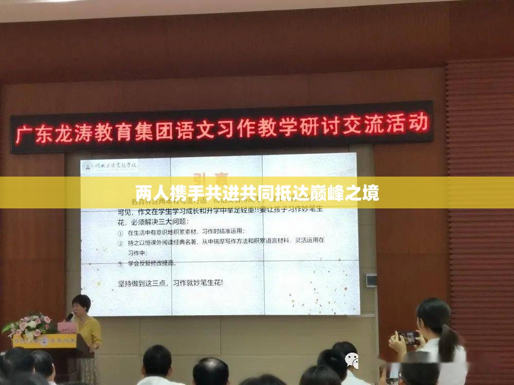 两人携手共进共同抵达巅峰之境