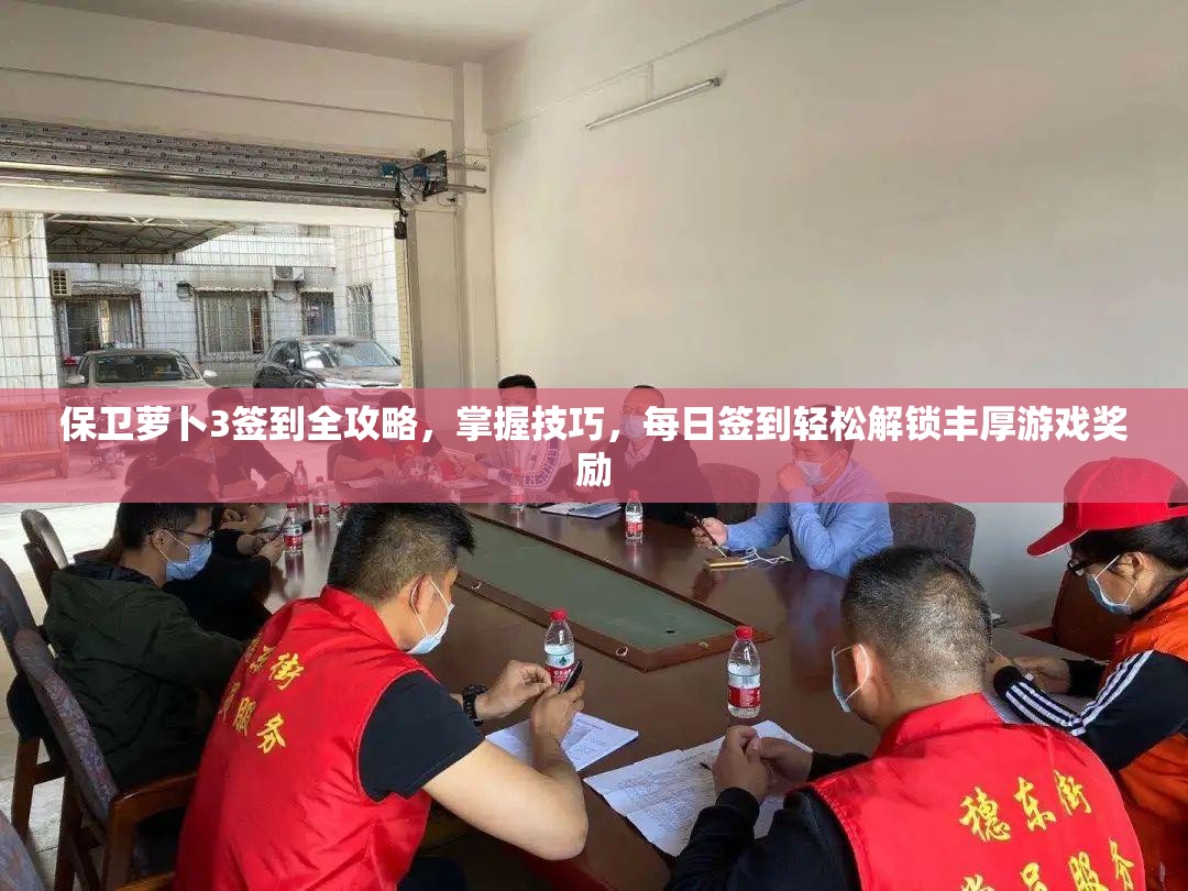 保卫萝卜3签到全攻略，掌握技巧，每日签到轻松解锁丰厚游戏奖励
