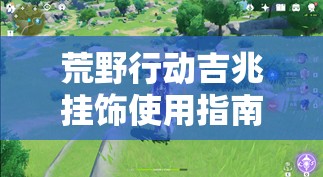 荒野行动吉兆挂饰使用指南，优化资源管理、实现高效利用并有效避免浪费