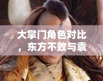 大掌门角色对比，东方不败与袁承志在资源管理中的重要性及优化策略探讨