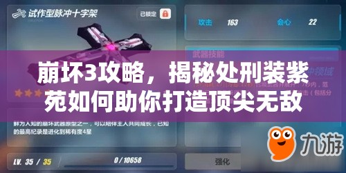 崩坏3攻略，揭秘处刑装紫苑如何助你打造顶尖无敌阵容秘籍