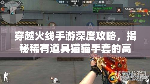 穿越火线手游深度攻略，揭秘稀有道具猫猫手套的高效获取秘籍