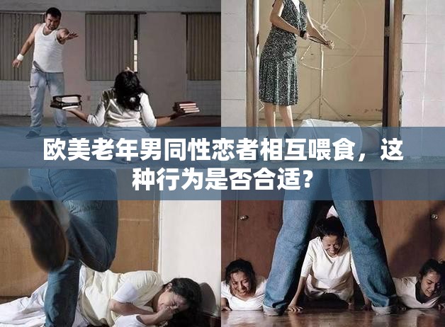 欧美老年男同性恋者相互喂食，这种行为是否合适？