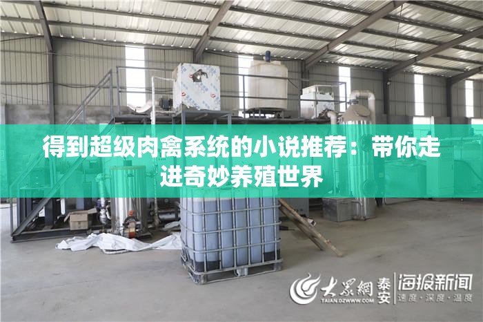 得到超级肉禽系统的小说推荐：带你走进奇妙养殖世界