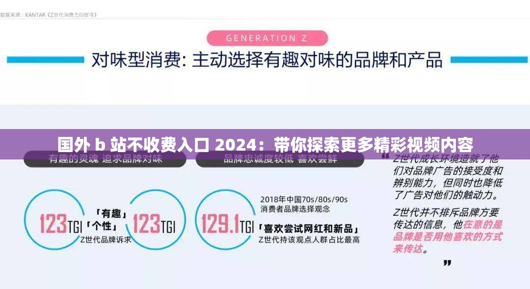 国外 b 站不收费入口 2024：带你探索更多精彩视频内容