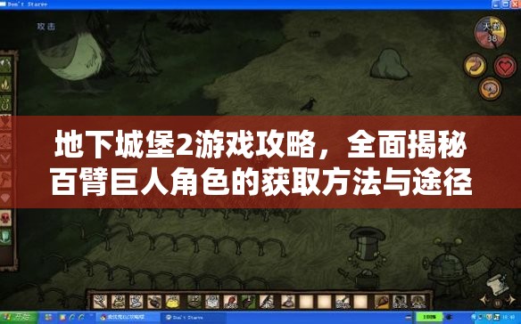 地下城堡2游戏攻略，全面揭秘百臂巨人角色的获取方法与途径