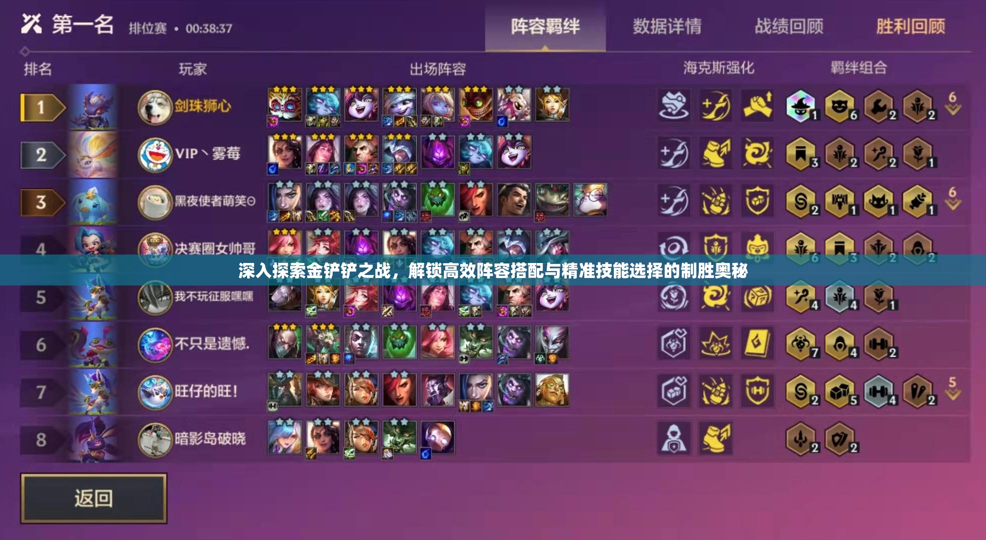 深入探索金铲铲之战，解锁高效阵容搭配与精准技能选择的制胜奥秘