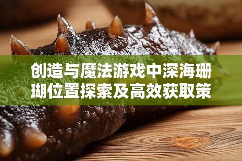 创造与魔法游戏中深海珊瑚位置探索及高效获取策略