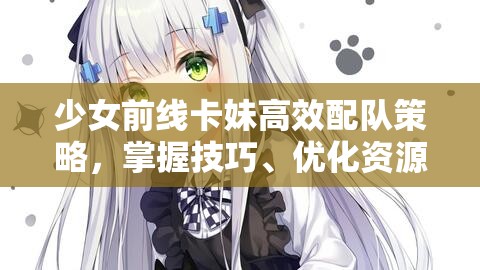 少女前线卡妹高效配队策略，掌握技巧、优化资源管理的实战指南
