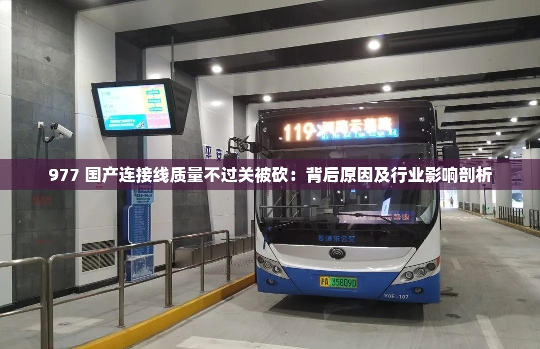 977 国产连接线质量不过关被砍：背后原因及行业影响剖析