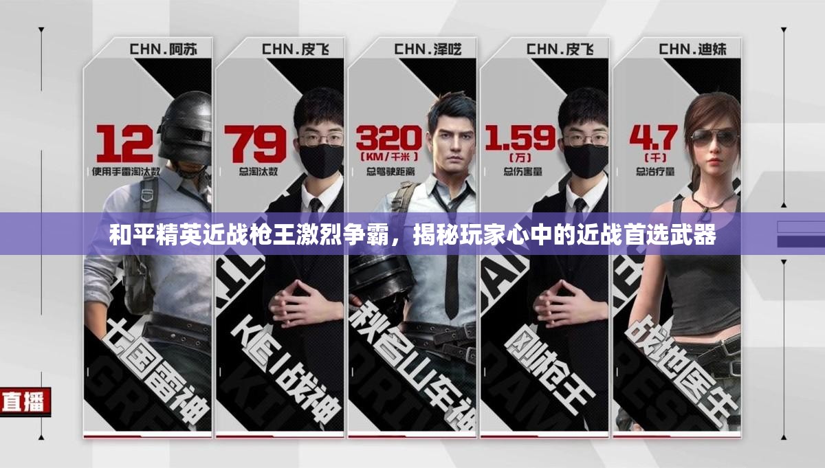 和平精英近战枪王激烈争霸，揭秘玩家心中的近战首选武器