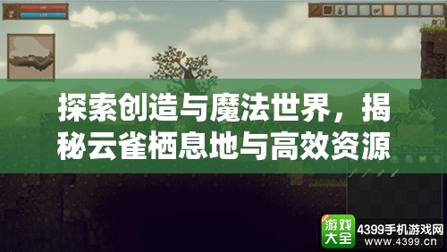 探索创造与魔法世界，揭秘云雀栖息地与高效资源管理艺术