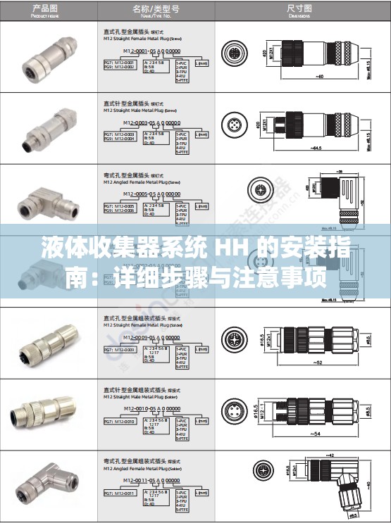 液体收集器系统 HH 的安装指南：详细步骤与注意事项