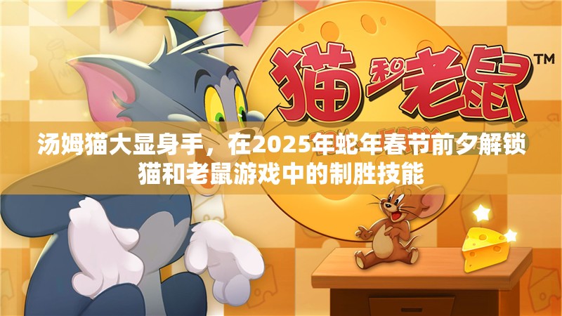 汤姆猫大显身手，在2025年蛇年春节前夕解锁猫和老鼠游戏中的制胜技能