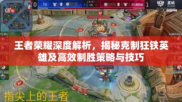 王者荣耀深度解析，揭秘克制狂铁英雄及高效制胜策略与技巧