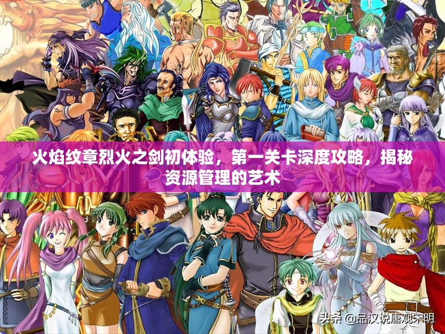 火焰纹章烈火之剑初体验，第一关卡深度攻略，揭秘资源管理的艺术