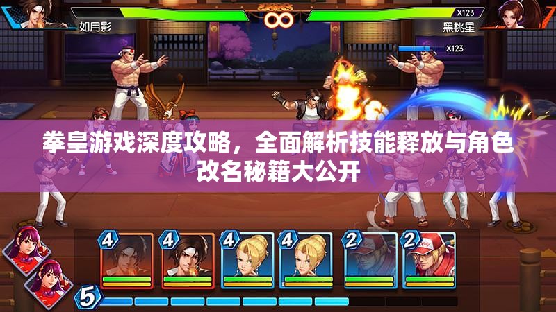 拳皇游戏深度攻略，全面解析技能释放与角色改名秘籍大公开