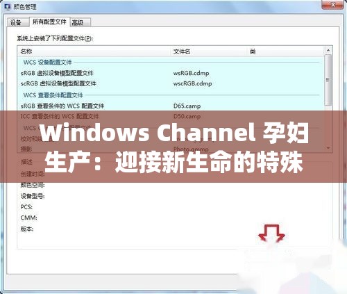 Windows Channel 孕妇生产：迎接新生命的特殊时刻
