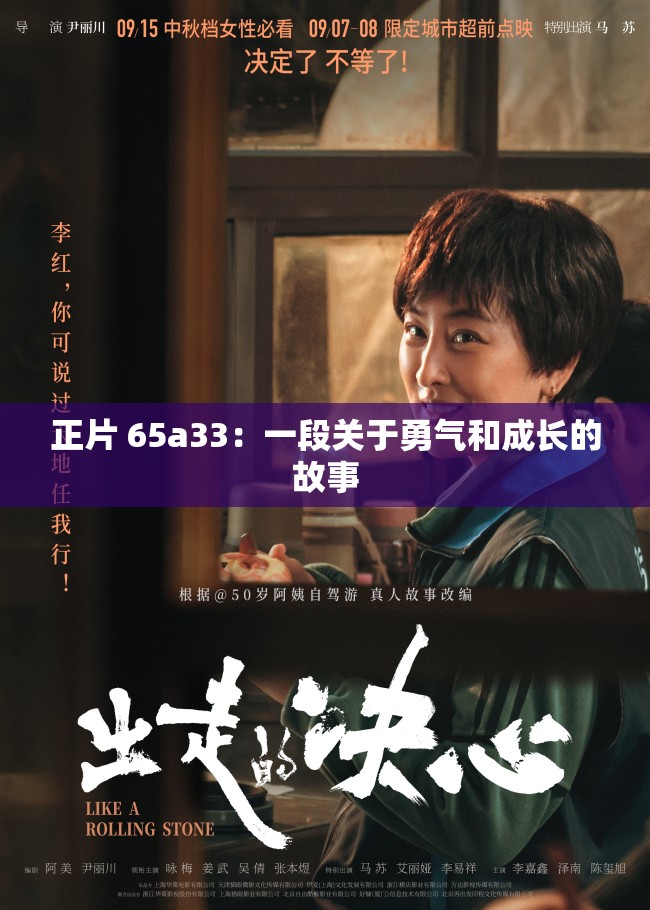 正片 65a33：一段关于勇气和成长的故事