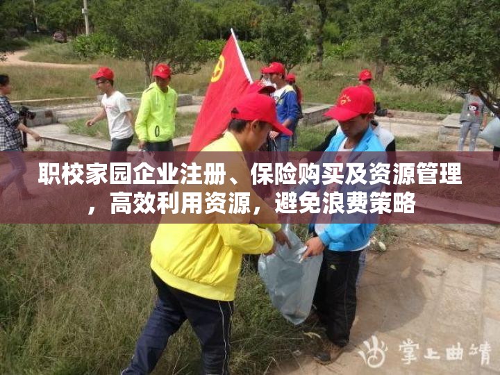 职校家园企业注册、保险购买及资源管理，高效利用资源，避免浪费策略