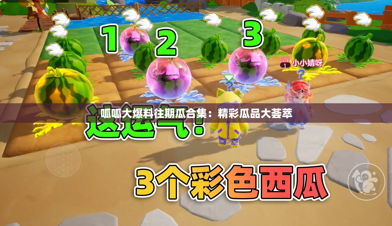 呱呱大爆料往期瓜合集：精彩瓜品大荟萃