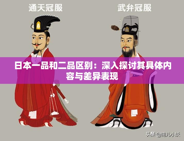 日本一品和二品区别：深入探讨其具体内容与差异表现