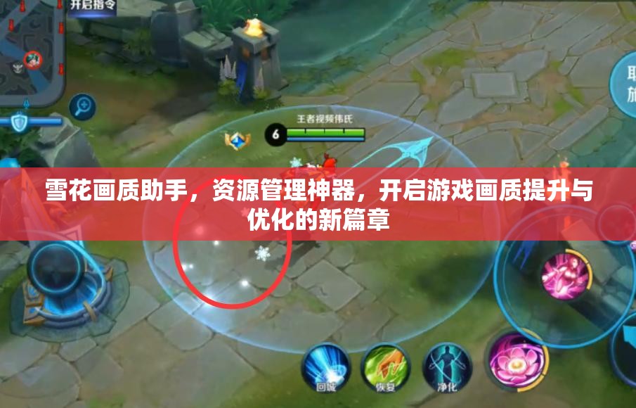 雪花画质助手，资源管理神器，开启游戏画质提升与优化的新篇章