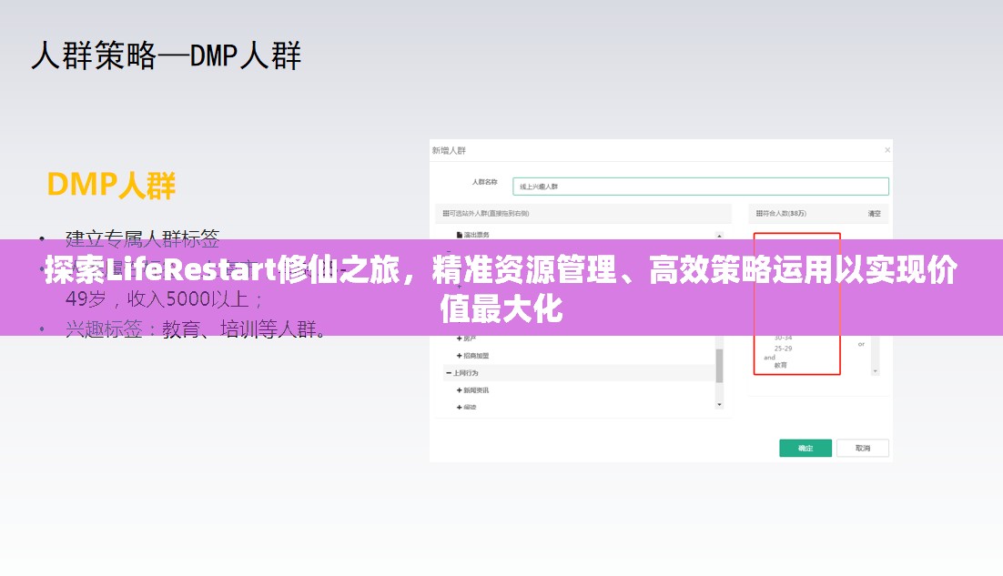 探索LifeRestart修仙之旅，精准资源管理、高效策略运用以实现价值最大化