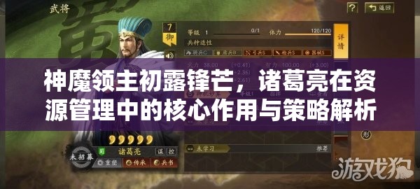 神魔领主初露锋芒，诸葛亮在资源管理中的核心作用与策略解析