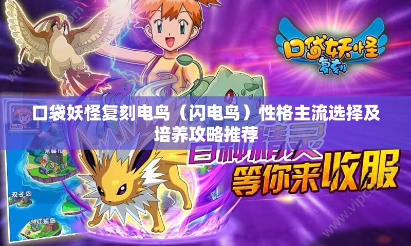 口袋妖怪复刻电鸟（闪电鸟）性格主流选择及培养攻略推荐
