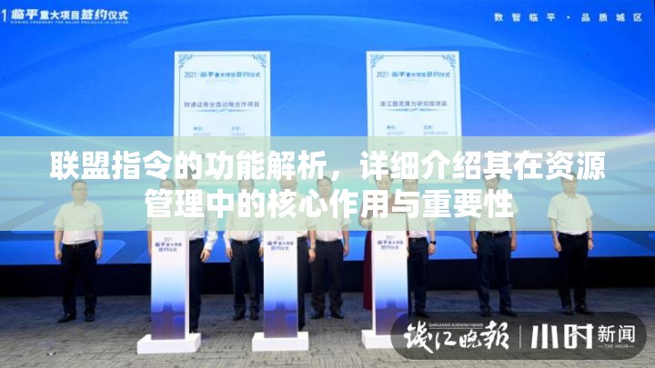联盟指令的功能解析，详细介绍其在资源管理中的核心作用与重要性