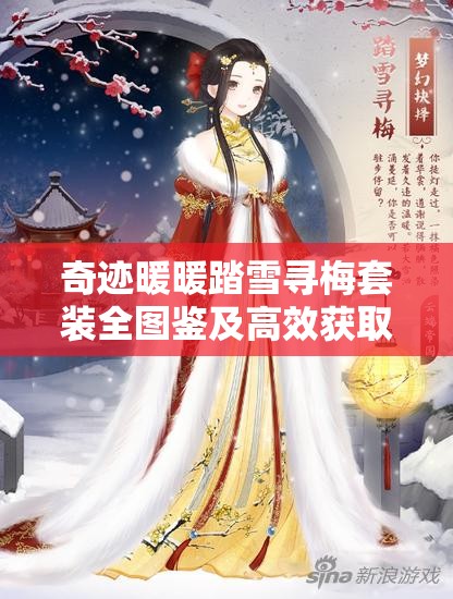 奇迹暖暖踏雪寻梅套装全图鉴及高效获取攻略，揭秘资源管理艺术