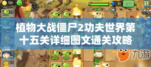 植物大战僵尸2功夫世界第十五关详细图文通关攻略解析