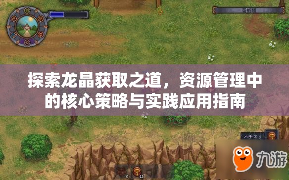 探索龙晶获取之道，资源管理中的核心策略与实践应用指南
