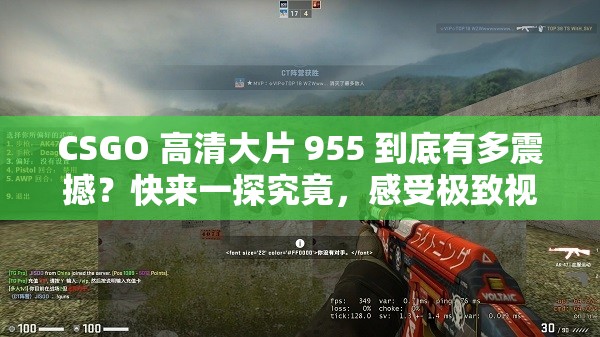 CSGO 高清大片 955 到底有多震撼？快来一探究竟，感受极致视觉体验