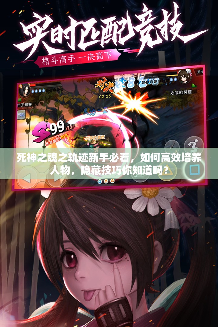 死神之魂之轨迹新手必看，如何高效培养人物，隐藏技巧你知道吗？