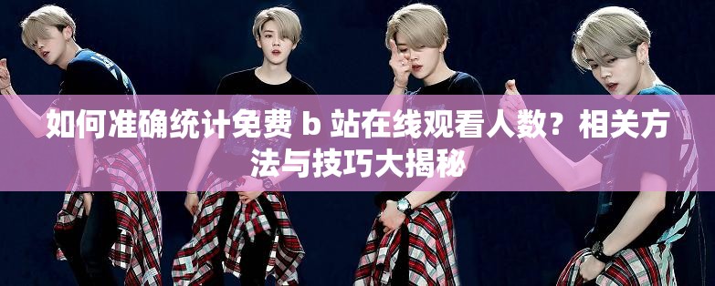 如何准确统计免费 b 站在线观看人数？相关方法与技巧大揭秘