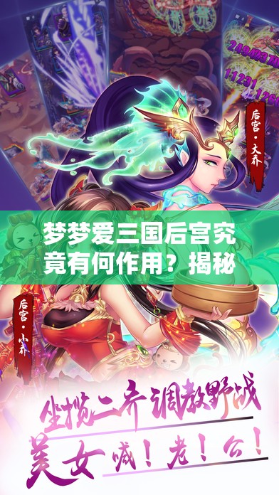 梦梦爱三国后宫究竟有何作用？揭秘其神秘功能与用途