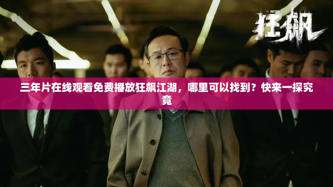 三年片在线观看免费播放狂飙江湖，哪里可以找到？快来一探究竟
